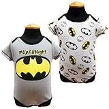 【アメリカ買付商品】BATMAN バットマン ベビー ボディスーツ 2枚セット-6/9ヶ月