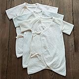 天衣無縫 ボタニカルダイ　ボーダー&ドット コンビ肌着 S-YE