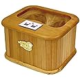 エスアイエス(SIS) 暖房関連グッズ 天然木 39×34.5×25cm 【水を使わず芯までぽかぽか、タイマー付き】 ZL-001S