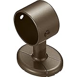 マツ六 手すり部材 BAUHAUS セレクト 35Eエンドブラケットカバー付 BD-50B ブラウン