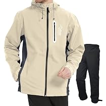 Amazon | [アラシヤマ] ゴルフ レインウェア メンズ 上下セット バイク