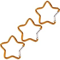 Amazon.co.jp: KON カラビナ 星型 可愛い おしゃれ スター