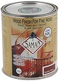 Saman sam-306 – 1l 1-quart内部Stain for Fine木製のシール、およびワニス汚れ、ブラジルチェリー