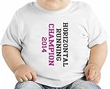 Horizontal Running Champion Slogan オーガニックベビーTシャツ 12 - 18 Months