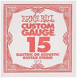 【正規品】 Ernie Ball バラ弦 15 ゲージ 6本セット #1015