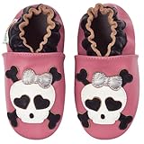 モモ ベビー 乳児/幼児用プリティー イン パンク デザイン ソフト ソール レザー シューズ ネイビー 12-18 ヶ月/米国幼児用サイズ4.5-5.5 M (インポート)