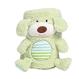 ベビー幼児用easy-sleep Animal Blanket Plush Throwセキュリティブランケットby hollyhome M グリーン HYHHT-BEAR-B12-GRN