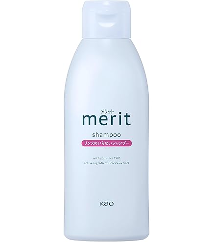 メリット リンスのいらないシャンプー ポンプ 480ml 480ml Amazon | Merit メリット リンスのいらないシャンプー クールタイプ