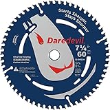 Bosch DCB760 Daredevil 7-1/4-Inch 60-Tooth Ultra Fine Finishing Circular Saw Blade [並行輸入品]