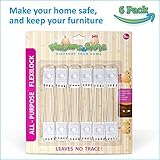 子安全キャビネットロック – Removable all-purpose柔軟な – Leaves Noトレース後からRemove Your家具 – 使用のキャビネット、引き出し、アプライアンス、キャビ