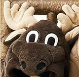 Berkshire Blanket Cuddly Buddiesフード付きラップThrow ブラウン