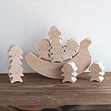 【知育玩具】　「バナナモンキーズ」　木のおもちゃ　誕生日　ギフト　幼児　知育　パズルセット　動物　日本製