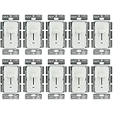 Sunlite、スライドDimmer with LED 10 Pack E1020/W/10PK 10