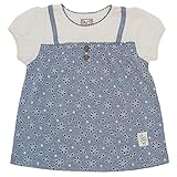 2016年 夏物 UZULAND ウズランド 天竺 オパールプリント キャミ重ね着風 半袖Ｔシャツ ネイビー◇95cm