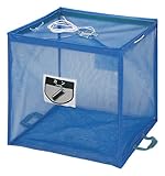 山崎産業 折りたたみ式回収ボックス ECO-730 ブルー YW-112L-PC