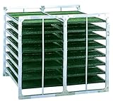 昭和ブリッジ 苗箱収納棚 [64枚・水平収納]