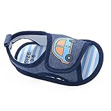 （カエルフロッグ）男の子のサンダル　男児　柔らかい　涼しいボーイズベビーサンダル 軽量　滑り止め　通気性がよい ソフト底の靴　マジックテープ付けシューズ　ブルー　綿布　6-12ヶ月に対応 夏