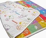西川リビング スヌーピー 5重ガーゼケット 90×115cm SPスマイル ベビー用 子供用 1528-60003