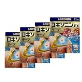 【第2類医薬品】ロキソニンEXテープ 21枚 ×4