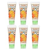 塗って寝るだけ オーラルケア　ホームジェル (フッ素＋キシリトール) 56.6g　オレンジ 6個セット
