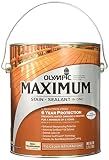 OLYMPIC/PPG ARCHITECTURAL FIN 79561A/01 Max Semi Stain, 1 gallon, Cedar by OLYMPIC/PPG ARCHITECTURAL