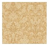York Wallcoverings AD8173SMP Veranda Floral Damask 8 x 10 Wallpaper Memo Sample [並行輸入品]