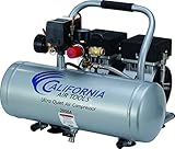 California Air Tools 2050A Ultra Quiet and Oil-Free 1/2 HP 2.0 -Gallon Aluminum Tank Air Compressor 