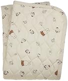 ブルーナ とりとミッフィー キルトパッド ブラウン