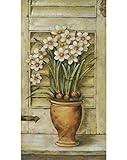 Blossom Bucket 'Daisies in Vase Picture' Decor [並行輸入品]