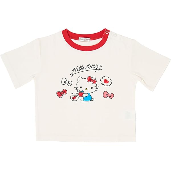 Amazon.co.jp: [サンリオ] ハローキティ キッズ吸水速乾Tシャツ
