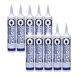 セメダイン(Cemedine) シリコーンシーラント 8090 クリア 330mL SR-248 10本セット