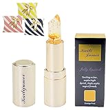 [np] [星座刻印] カイリジュメイ kailijumei 正規品 フラワーリップティエント Magic color リップスティック 金粉入り フラワーリップ リップ バーム 口紅 ジェリーリップスティック