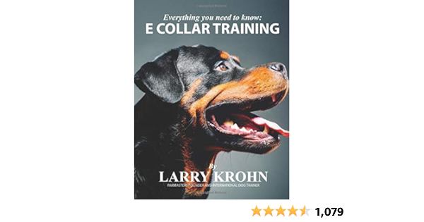 e collar training book