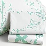Disney Tinkerbell 'WaterColor' Full Size Sheet Set with Pillowcases Fairies [並行輸入品]