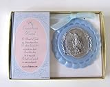 Roman Baby Cradle Medal in Gift Box (Blue) by "Roman, Inc." [並行輸入品]