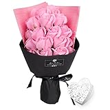 YOBANSA フレグランス シャボン フラワー 造花 ソープ 薔薇 枯れない 花 ブーケ プレゼント 花束 母の日 父の日 出産祝い 結婚祝い お見舞い 誕生日 石鹸 香り ギフト お祝い ラッピン