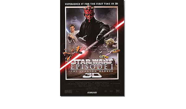 Amazon Co Jp スターウォーズ ポスター エピソード1 ファントムメナス 3d 映画グッズ ダース モール Int Ds Starwars Y 初版 ホーム キッチン