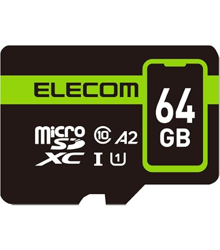 Amazon | エレコム MicroSDXCカード UHS-I U1 読み出し最大30MB/s JIS
