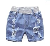 (チェリーレッド) CherryRed 子供 女の子 男の子 子供 ショートパンツ ハーフパンツ 夏物 デニム 120 ブルー