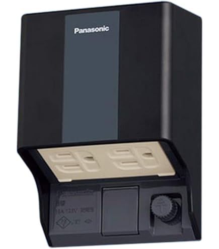 Amazon.co.jp: パナソニック(Panasonic) スマート カバー付接地防水