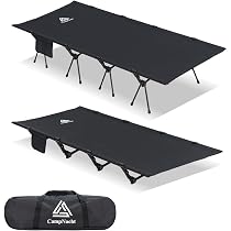 Amazon.co.jp: CampNacht 2WAY キャンプ コット 200cm*80cm【1000D