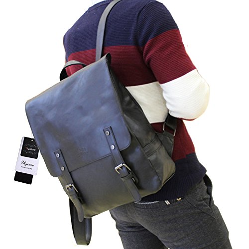YiYiNoe ビジネスバッグ A4サイズ対応 PU レザー 2way リュック 防水 撥水 出張 通勤 通学 営業 リュックサック メンズ おしゃれ カッコイイ アウトドア デイパック YiYiNoeペンケース付き
