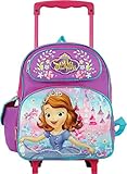 Disney Junior Sofia the First Lovely Castle 12" Toddler Rolling Backpack [並行輸入品]