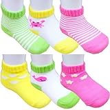 Carter's カーターズ ベビー クルー ソックス 靴下 6足セット 0/3ヶ月 約6～9cm