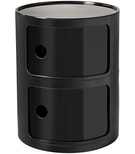 Amazon｜Kartell コンポニビリ3 ブラック φ32/H58.5cm SFNT-K4967-09