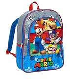Super Mario Characters Standard Size School Backpack - Kids [並行輸入品]