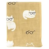 濱文様 てぬぐいのはんかち ねこめがね