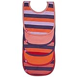 Lassig Value Pack Bibs Striped Colors Assortment, Girls by Lassig [並行輸入品]