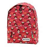 OUTDOOR PRODUCTS デイパック コラボ outdoor-068 エルモ／ピクセルアート柄