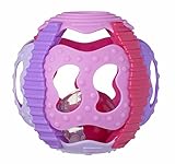 Playgro 4086310 Shake Rattle and Roll Ball (Pink) for Baby [並行輸入品]